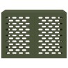 Housse de climatiseur Verte olive 100x50x70 cm en acier 