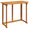 Table de bistro 90x50x75 cm Bois d'acacia massif 