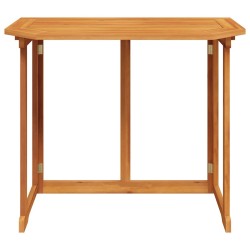Table de bistro 90x50x75 cm Bois d'acacia massif 