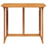 Table de bistro 90x50x75 cm Bois d'acacia massif 