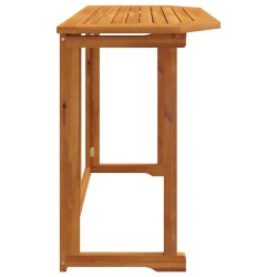 Table de bistro 90x50x75 cm Bois d'acacia massif 