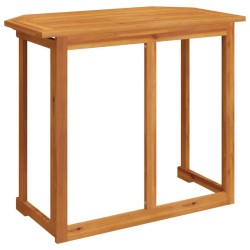Table de bistro 90x50x75 cm Bois d'acacia massif 