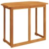 Table de bistro 90x50x75 cm Bois d'acacia massif 