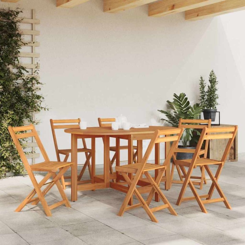 Table de jardin 130x90x72 cm Bois d'acacia massif Table de jardin 130x90x72 cm Bois d'acacia massif