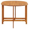 Table de jardin 130x90x72 cm Bois d'acacia massif 