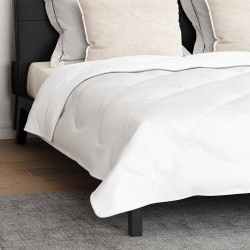 Couette Autre avec oreiller 3 pcs Blanc 240 x 260 cm Microfibre 