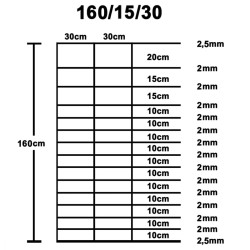 Clôture de jardin Acier galvanisé 50x1,6 m Argenté 