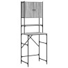 Armoire de machine à laver sonoma gris 68x48,5x194 cm 
