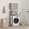 Armoire de machine à laver sonoma gris 68x48,5x194 cm 