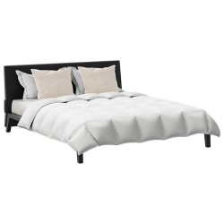 Couette avec oreiller 3 pcs Blanc 240 x 260 cm Bas 