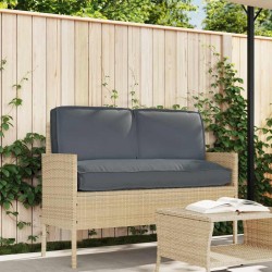 Set de coussins de palette avec oreiller 3 pcs Anthracite 