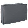 Set de coussins de palette avec oreiller 3 pcs Anthracite 