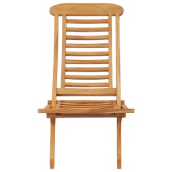 Chaise de jardin pliable 50x90x69 cm Bois de teck massif 