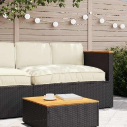 Set de coussins de palette avec oreiller 3 pcs Crème 