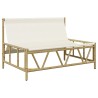 Banc de jardin avec coussin Gris 110 x 80 x 71 cm Acier 