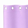 Rideaux avec des rideaux 2 pcs Violet 225 x 140 cm Polyester 