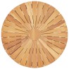 Table pliable de jardin Ø 60 cm Bois de teck solide 