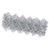 Clôture Argent 10 x 0.6 m Acier galvanisé 