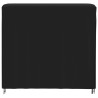 Housse pour portant de bois de chauffage noir 122x61x106 cm 