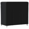 Housse pour portant de bois de chauffage noir 122x61x106 cm 