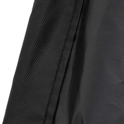 Housse pour portant de bois de chauffage noir 122x61x106 cm 
