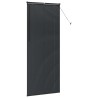 Store de Fenêtre avec des rideaux Autre Noir 90 x 220 cm Aluminium 