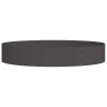 Ensemble de pots noirs Noir Métal Grand Durable Pots en métal 