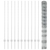 Poteaux de Clôture 22 pcs U-Channel 140 cm Acier Galvanisé 