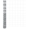 Poteaux de Clôture 22 pcs U-Channel 140 cm Acier Galvanisé 