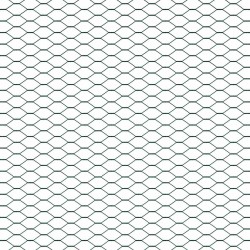 Clôture hexagonale Vert 1.5 x 50 m Acier 