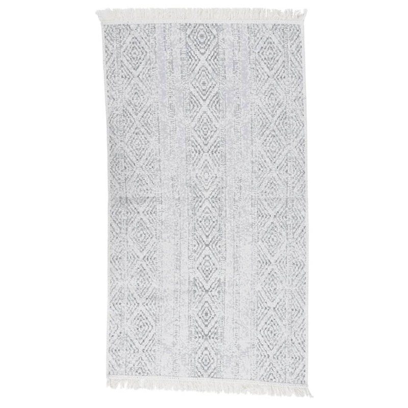 Tapis Gris clair 120x180 cm Coton 