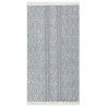 Tapis Gris clair 120x180 cm Coton 