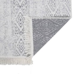 Tapis Gris clair 120x180 cm Coton 