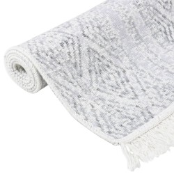 Tapis Gris clair 120x180 cm Coton 