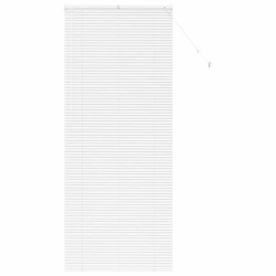 Store de Fenêtre avec des rideaux Autre Blanc 90 x 220 cm Aluminium 