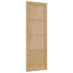 Porte Intérieure 'ORKDAL'73,5x211x4 cm en Bois Massif de Pin 