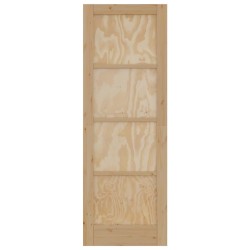 Porte Intérieure 'ORKDAL'73,5x211x4 cm en Bois Massif de Pin 