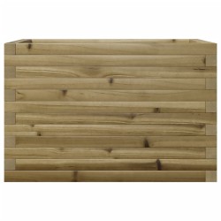 Jardinière 70x40x46 cm bois de pin imprégné 