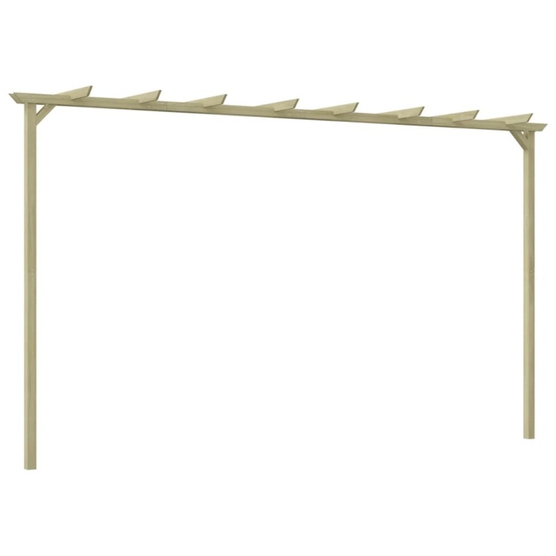 Pergola de jardin Pin imprégné 360x200x60 cm 