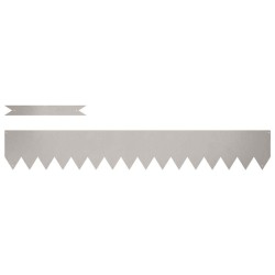 Bordures de gazon 30 pcs 100x0.5x15 cm Acier patiné 