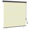 Store roulant d'extérieur 170 x 250 cm Crème 