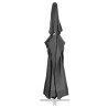 Tissu de remplacement pour parasol d'extérieur Anthracite 610cm 