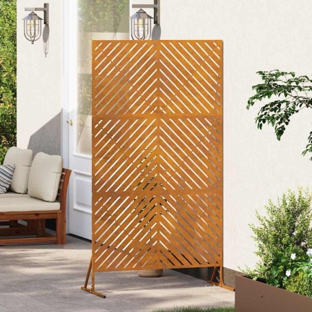 Panneaux de clôture 100 x 50 x 180 cm Acier inoxydable 
