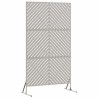 Panneaux de clôture 100 x 50 x 180 cm Acier inoxydable 