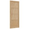 Porte Intérieure "ORKDAL" 83x211x4 cm Bois Massif Pin 