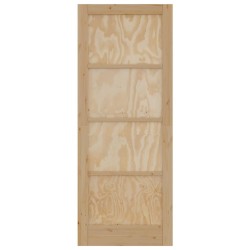 Porte Intérieure "ORKDAL" 83x211x4 cm Bois Massif Pin 