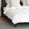 Couette Autre avec oreiller 3 pcs Blanc 200 x 220 cm Bas 