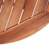 Table de jardin 120x70x74 cm Bois d'acacia massif 