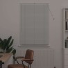 Store de Fenêtre avec des rideaux Autre Blanc 80 x 130 cm Aluminium 