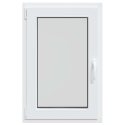 Fenêtre de sous-sol« RISOR » 60 x 100 cm oscillo-battante DIN gauche blanche 